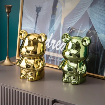 Tirelire Ours en Céramique