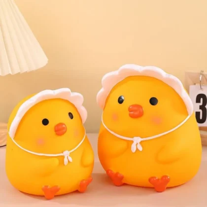 Tirelire canard en vinyle