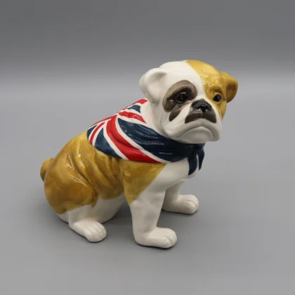 Tirelire Bulldog Déco – Tirelire Design en Céramique