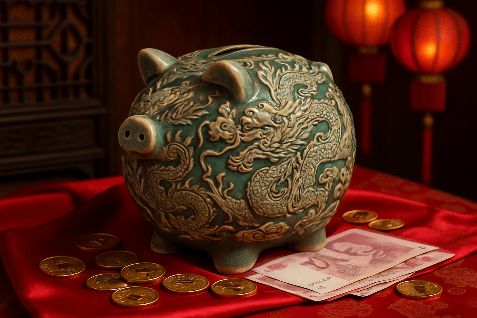 la tirelire chinoise : un patrimoine riche en traditions et en symboles de richesse