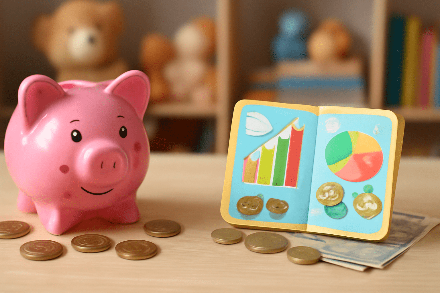 Tirelire ou compte bancaire pour enfant : guide de comparaison