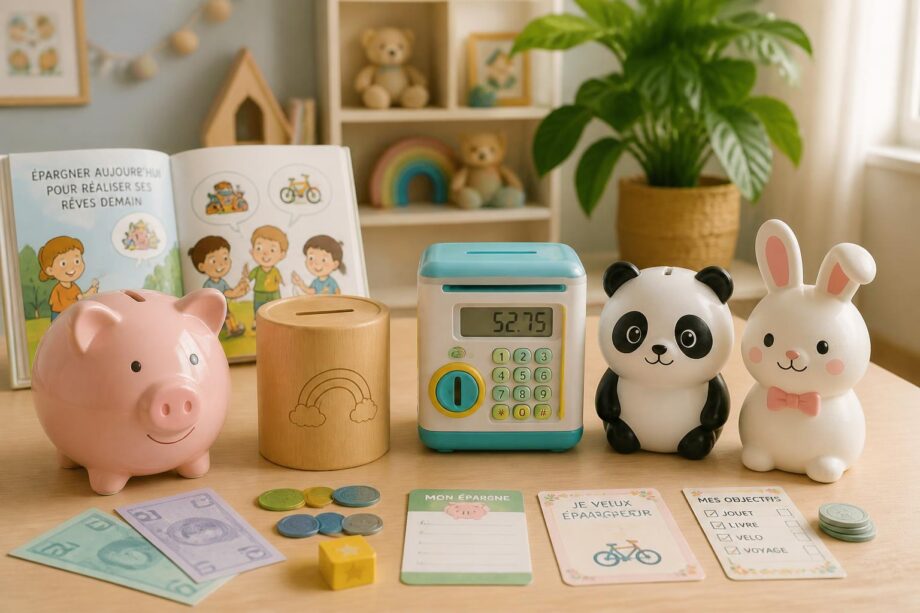 découvrez nos conseils pour choisir la tirelire idéale adaptée à votre enfant, alliant praticité, sécurité et fun pour apprendre à économiser dès le plus jeune âge.