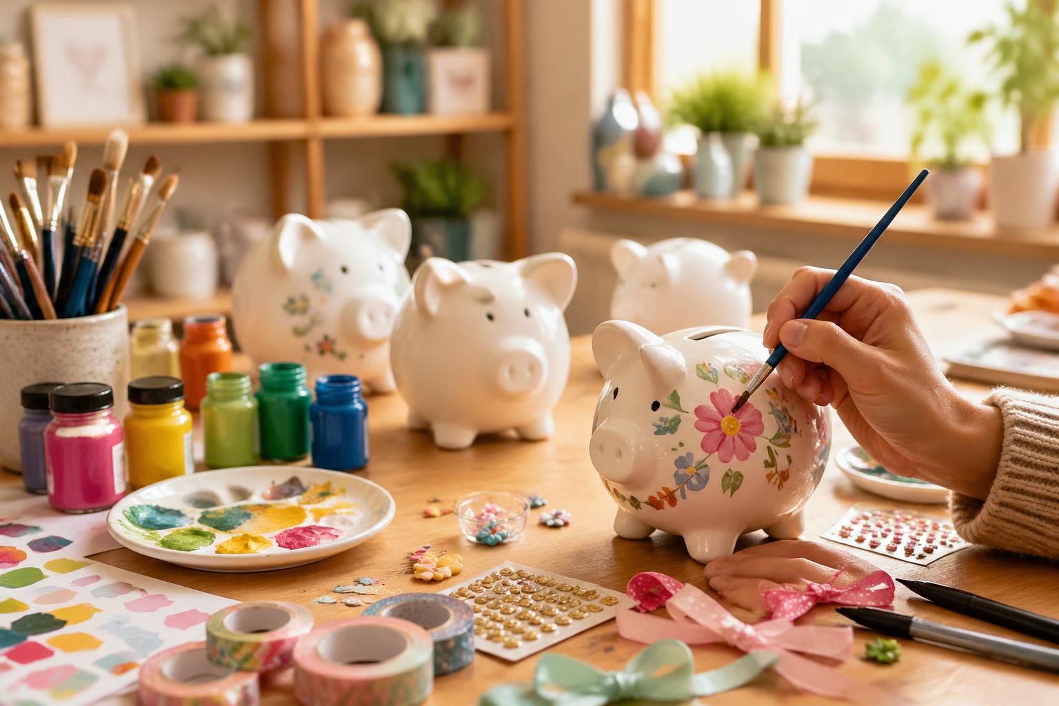 Comment personnaliser votre tirelire pour un cadeau unique