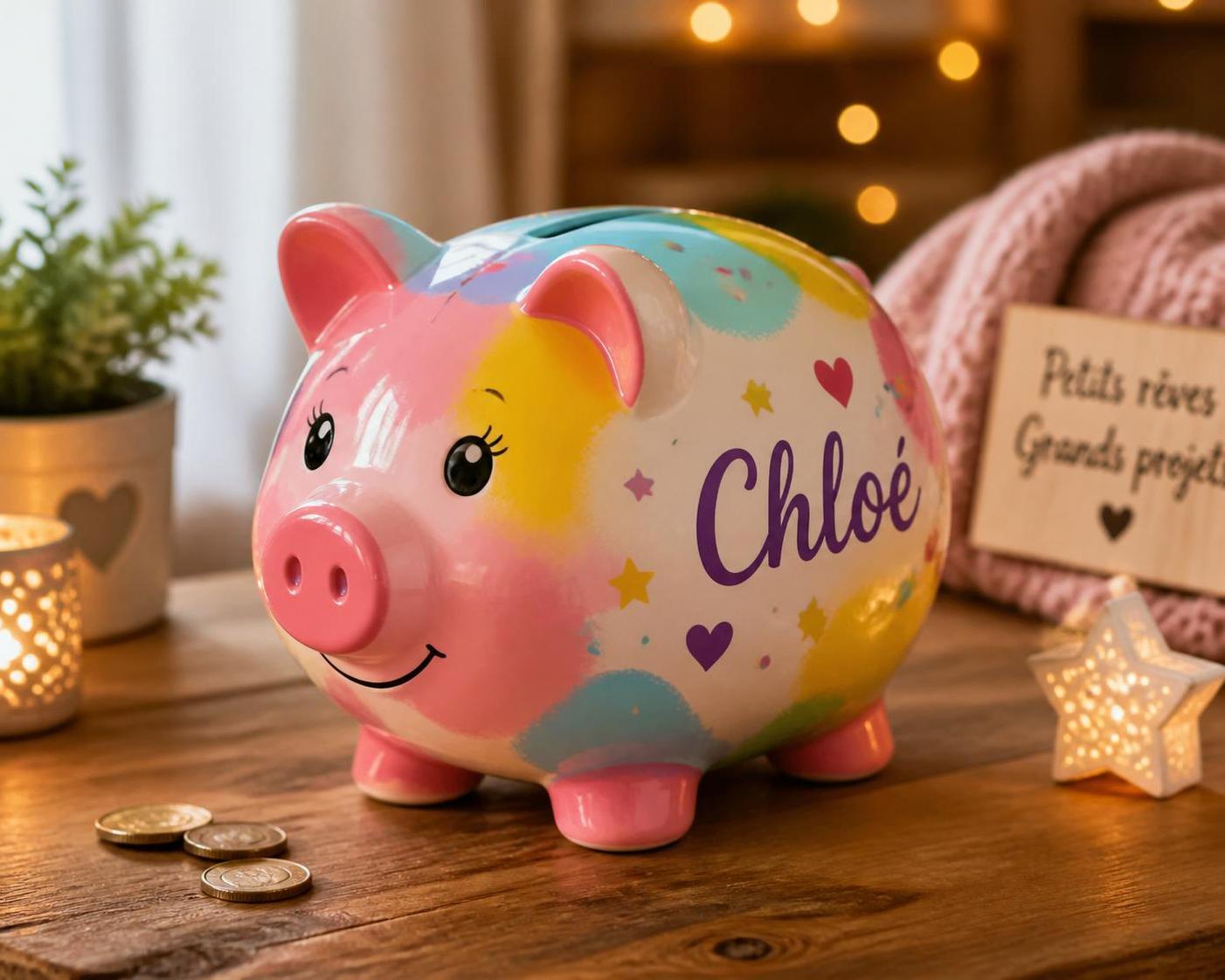découvrez pourquoi choisir une tirelire cochon personnalisée est une manière originale et motivante d'économiser autrement tout en ajoutant une touche personnelle à vos finances.