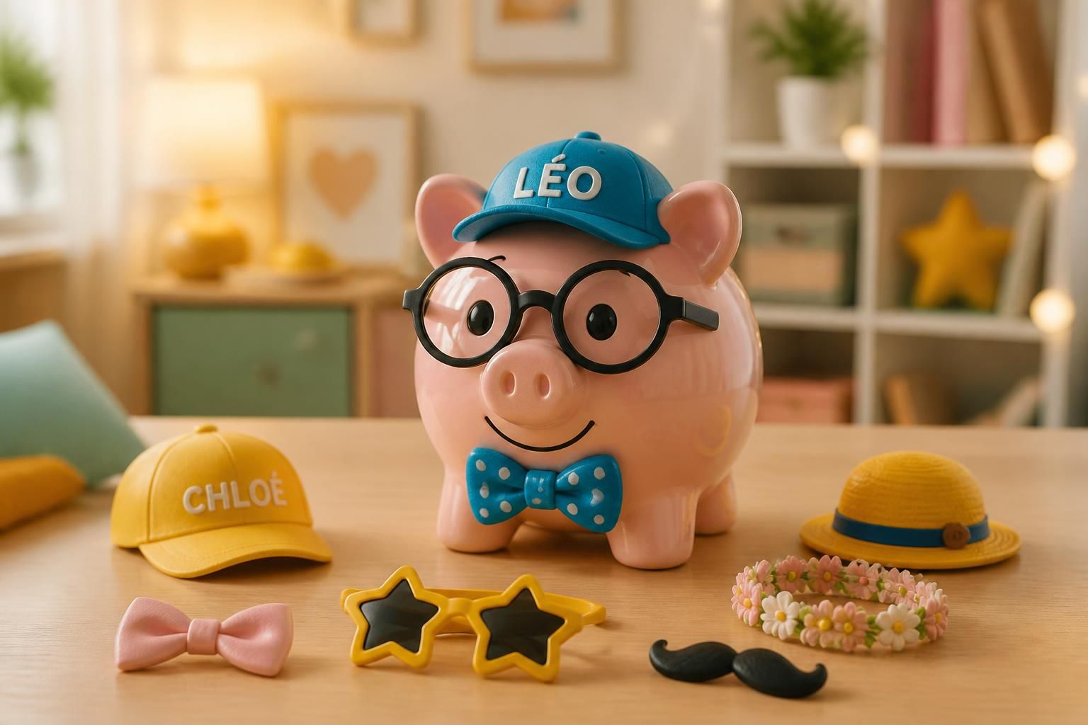 Tirelire cochon personnalisable : une idée cadeau unique et ludique